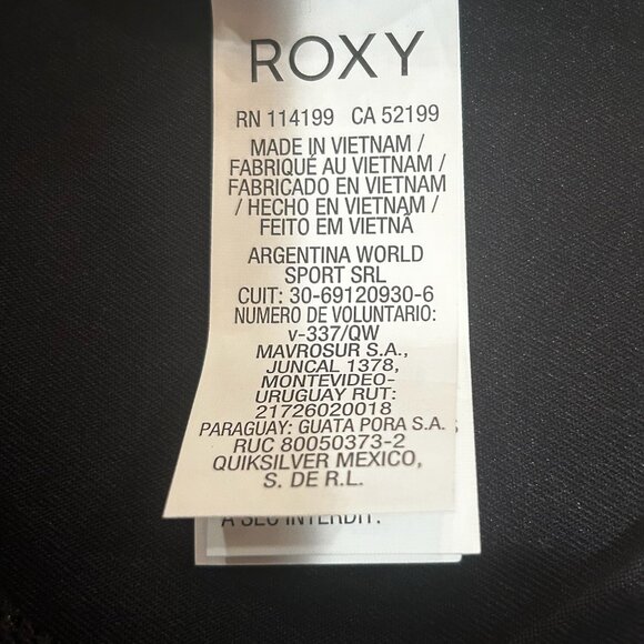 NWOT Roxy Whole Hearted Long Sleeve Rashguard Surfing Top - Picture 6 of 9